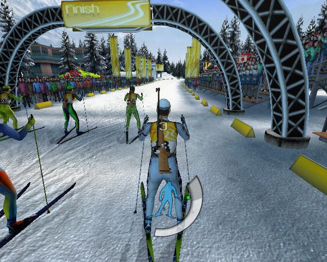 RTL Biathlon 2007 screenshot 4 for Playstation 2